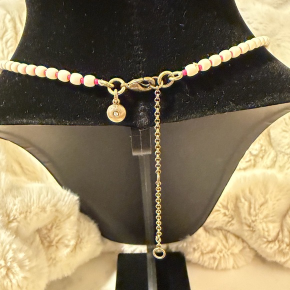 Colorful Beaded J. Crew Necklace with Tassels - Picture 3 of 4